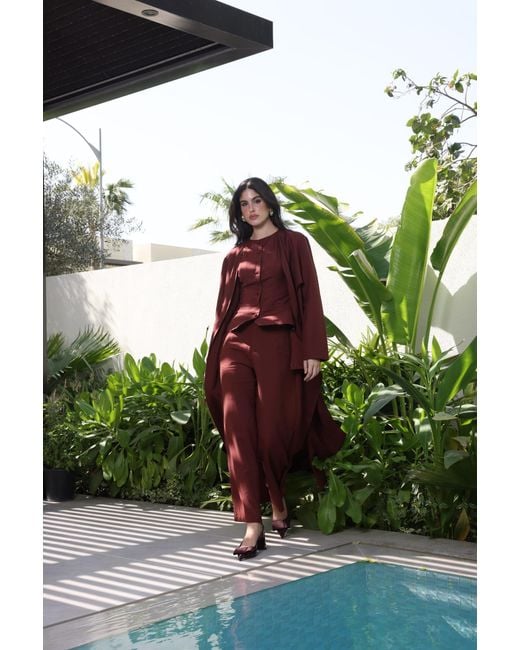 Ashita Fernandes Brown Chloe Abaya