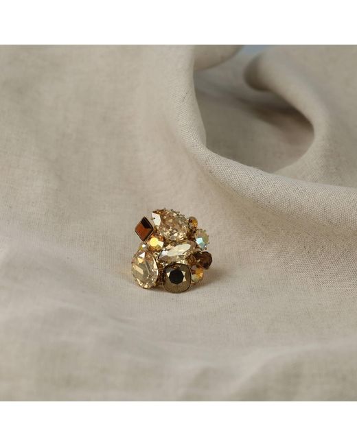 Otazu Metallic Neutrals Aurelia Ring