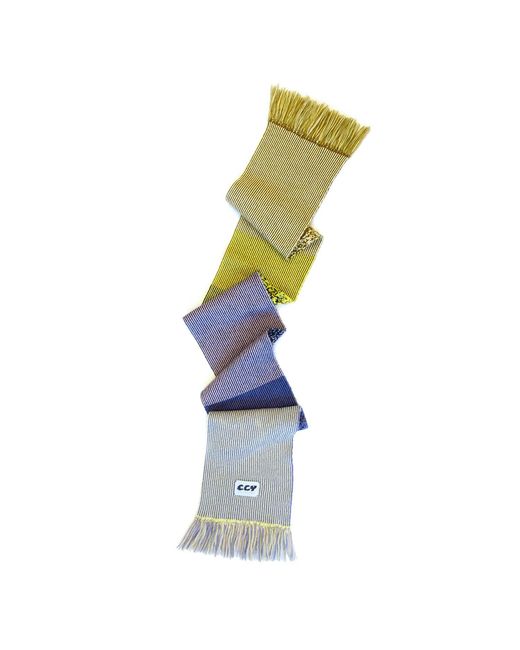 Ccy Currency Blue Peanuts Fan Scarf