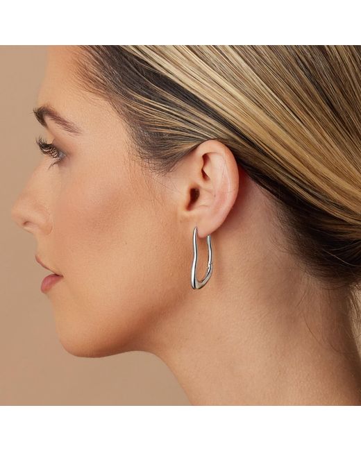 Shabella Nyc White Ballerina Earring