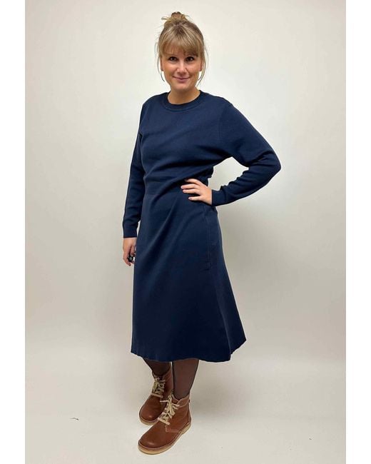 GROBUND Blue Agnes Dress