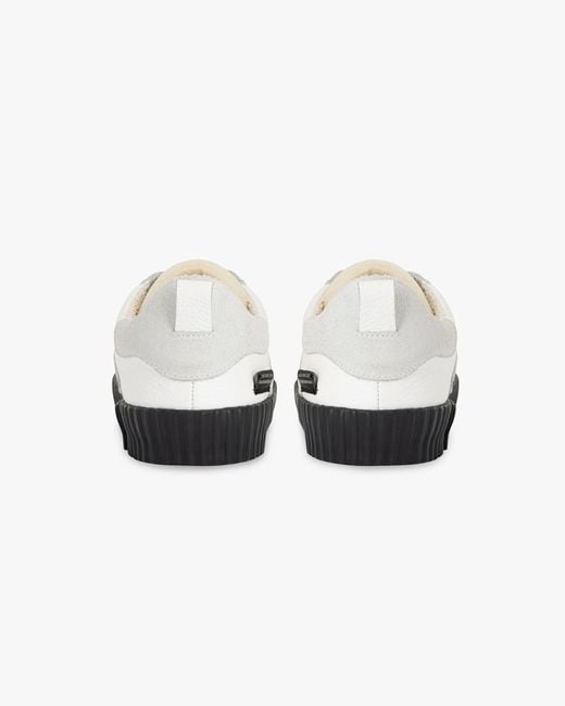 Springa | Unique Vulcanized Sneakers Italian Handmade Black Wavy Leather & Suede Sneakers for men