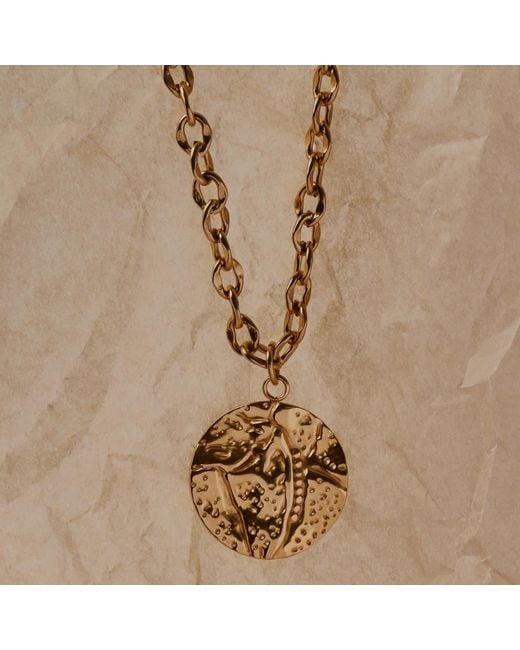A Weathered Penny Metallic Beverly Necklace