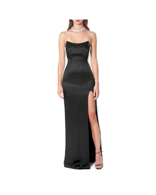 AGGI by HALEWSKI Black Greta Outer Space Dress