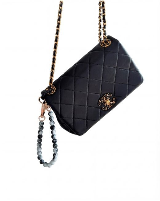 seree Metallic Beaded Bag Charm
