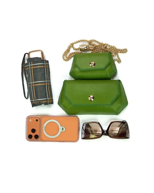 Malusha Green Twins Bag Set
