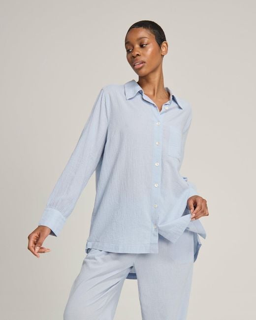 Nudea Blue The Midi Shirt