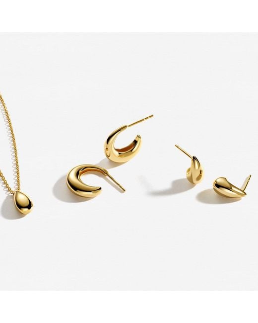 Sif Jakobs Jewellery Metallic Earrings Gocciolina Piccolo
