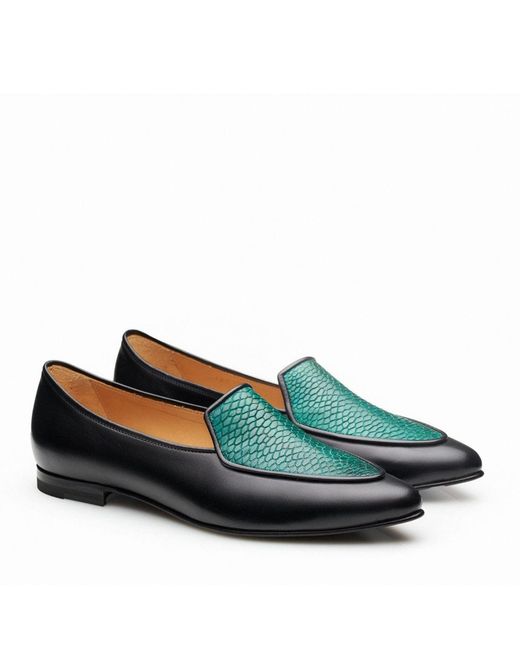 Mariano Shoes Green Alqueva Loafers