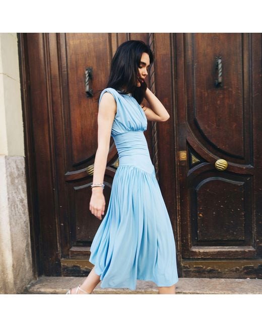 Koahari Macaron Blueberry Dress