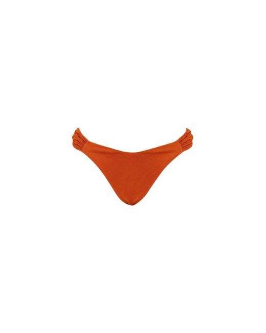 Cherina Beachwear Llc Orange Isla Bikini Bottom