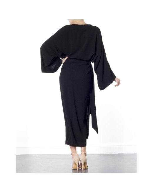 Meem Label Blue Amari Wrap Skirt