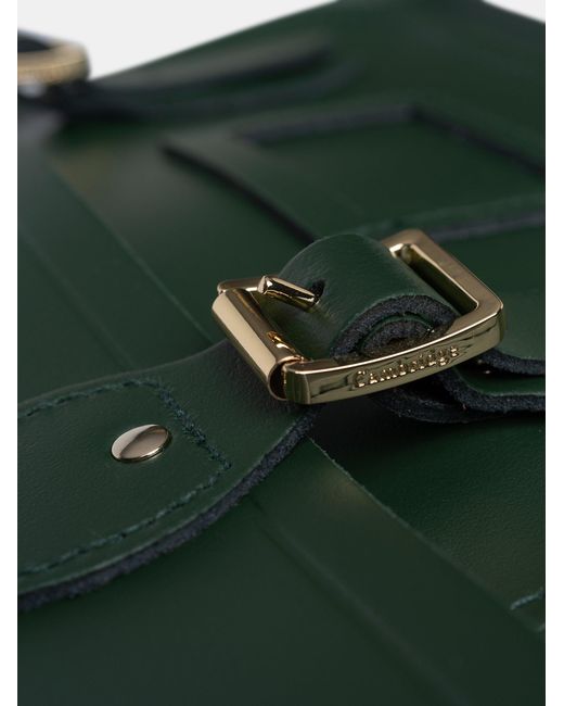 Cambridge Satchel Company Green The 15 Inch Batchel for men