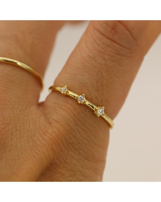VicStoneNYC Fine Jewelry Metallic Tree Natural Diamond Eternity Ring