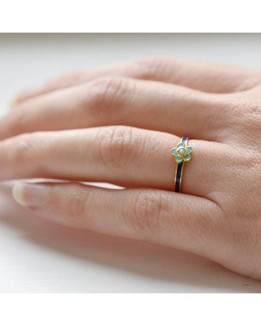 GEM BAZAAR Yellow Fleury Ring