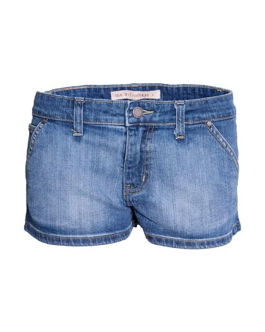 Love and Nostalgia Blue Bob Mini Short