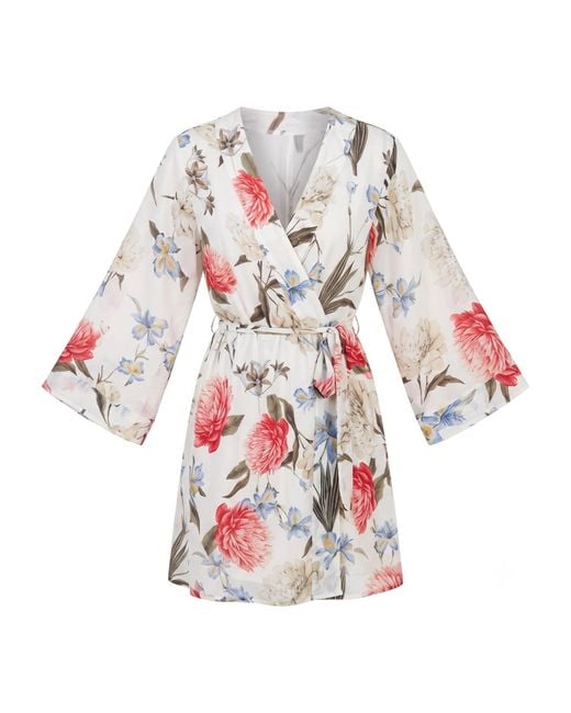 Yumi Kim Red Dream Lover Forever Yours Floral Robe