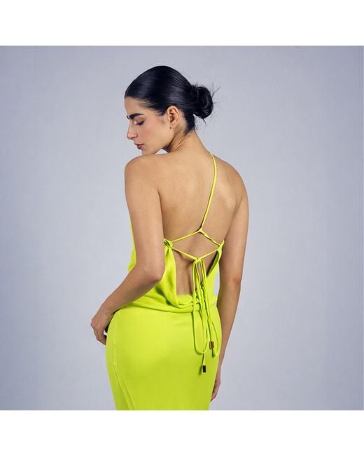 The Ethos Studio Yellow Anne Dress