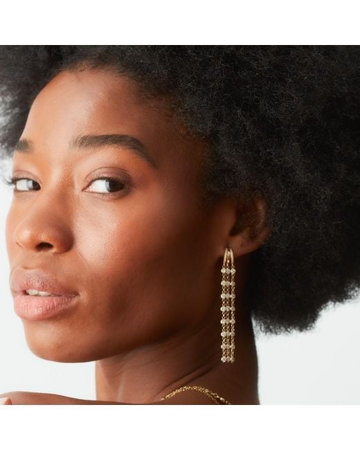 La Soula Jewelry White Neutrals Zuzu Earrings