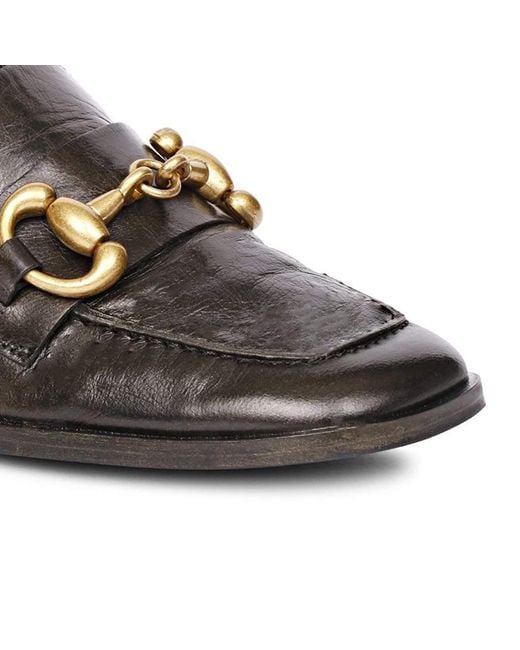 Saint G. Jenny Block Heels Loafer in Brown Lyst UK
