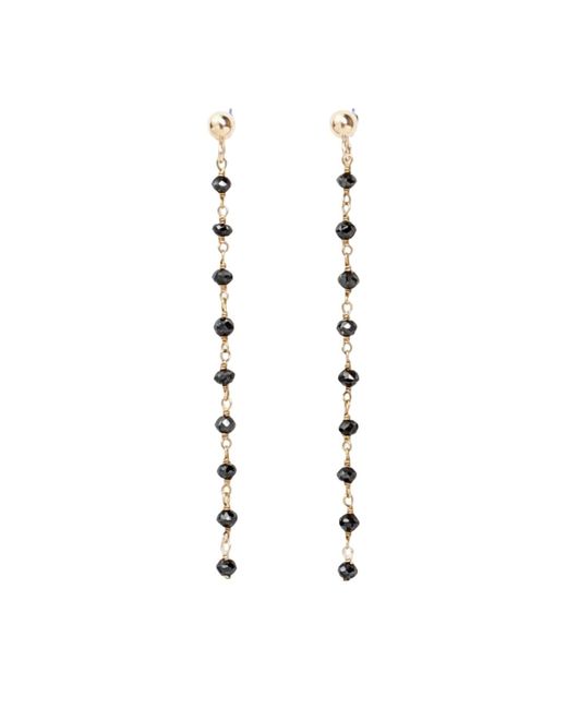 Rahul's Jewels White Genuine Diamond Long Drop Earrings