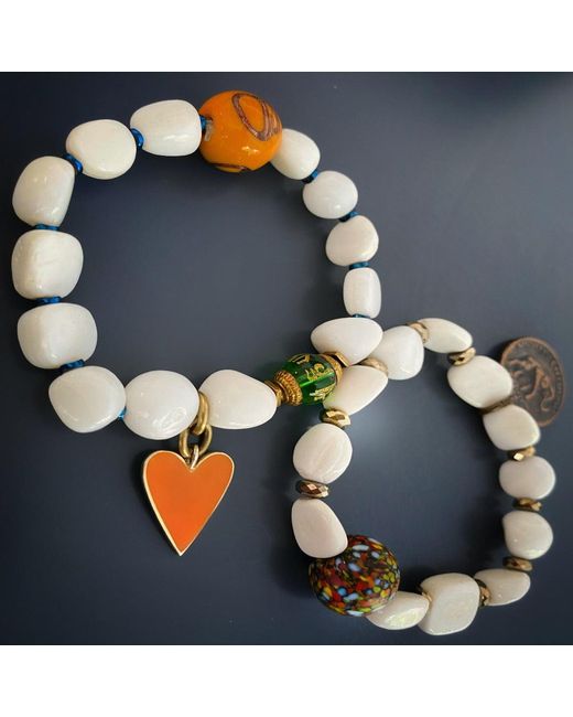 Ebru Jewelry Metallic Zen Bracelet Set