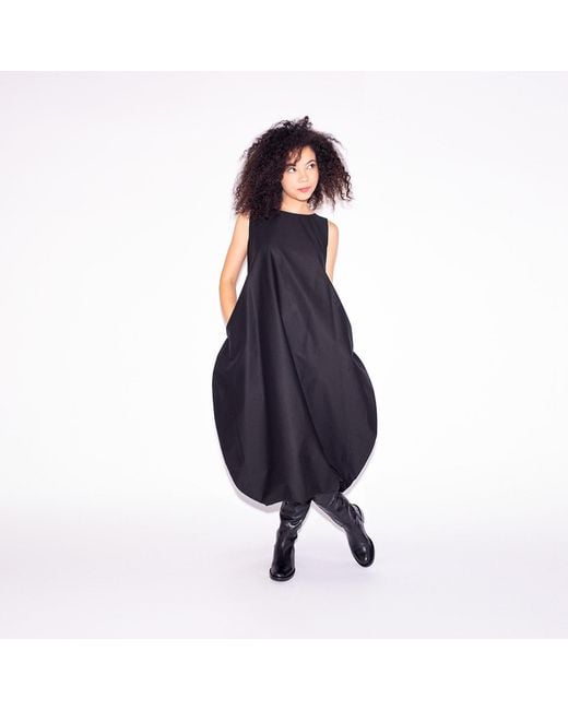 Bianca Popp Black Semiballoon Dress
