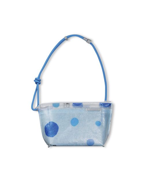 M.Craftsman Blue Mbungkus Remessenger Bag – Poka Dot – Moonbeam