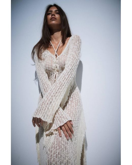 Suyty White Mulan With Sleeves