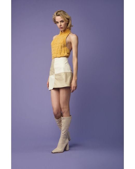 Fully Fashioning Women's Yellow / Orange Fully Fashioning