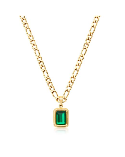 Zelly Semi Precious Stone Green Necklace 2069408 - Toggs and Cloggs