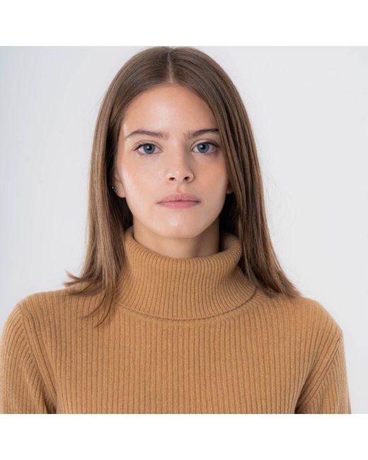 Altramoda Redressing the World Brown Turtleneck Dress