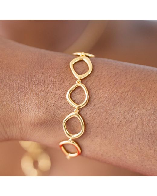 Lucy Quartermaine Metallic Volcan Bracelet