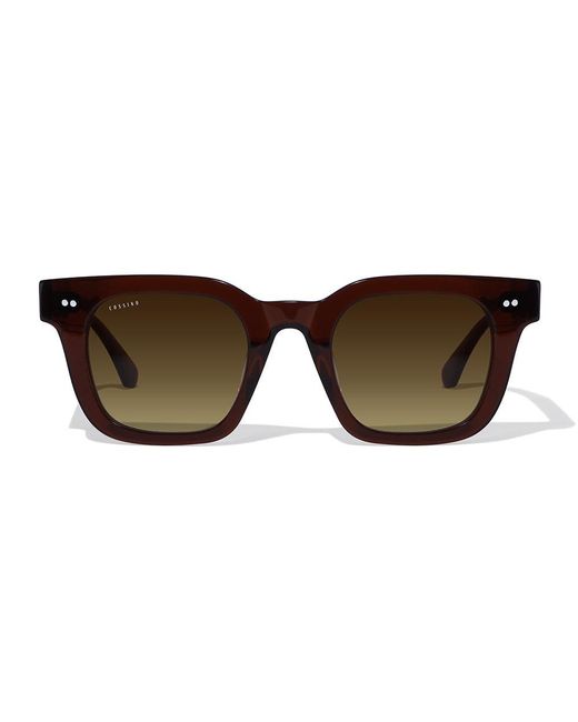 Cossimo Brown Belize Cuadra Acetate Sunglasses