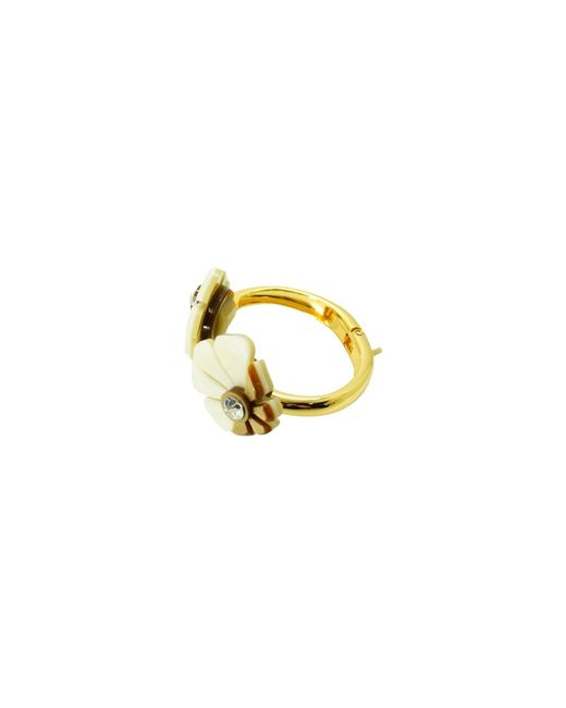 Gissa Bicalho Metallic Neutrals Handmade Acrylic Bangle Alecrim Cream