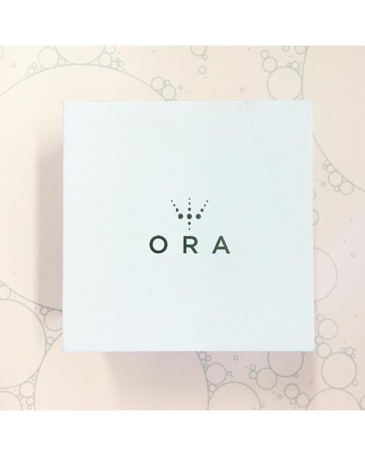 Ora Pearls White Aetia Long Baroque Pearl Hoop Earrings