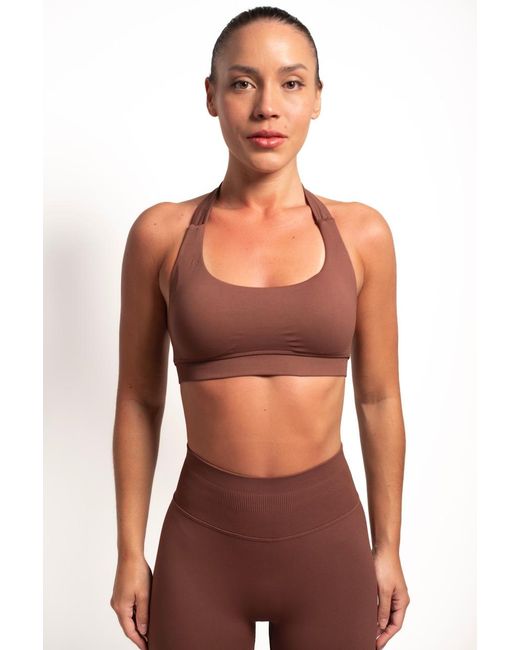 Cmmttd Purple Seamless Sculpt Bra