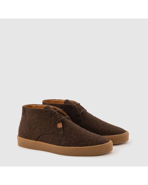 Mariano Shoes Brown Birre Boot for men