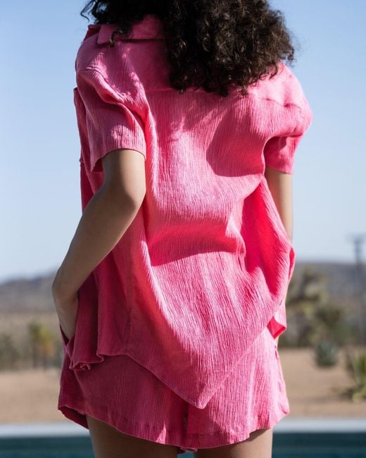 Change of Scenery Pink Vicki Shorts