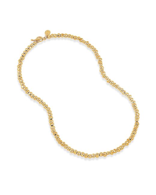 Dower & Hall Metallic Chunky Signature Nugget Necklace