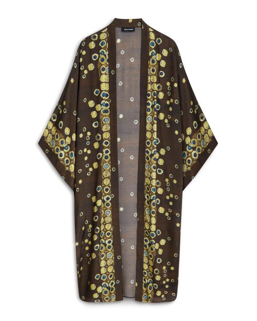 Nocturne Multicolor Flowing Lightweight Kimono