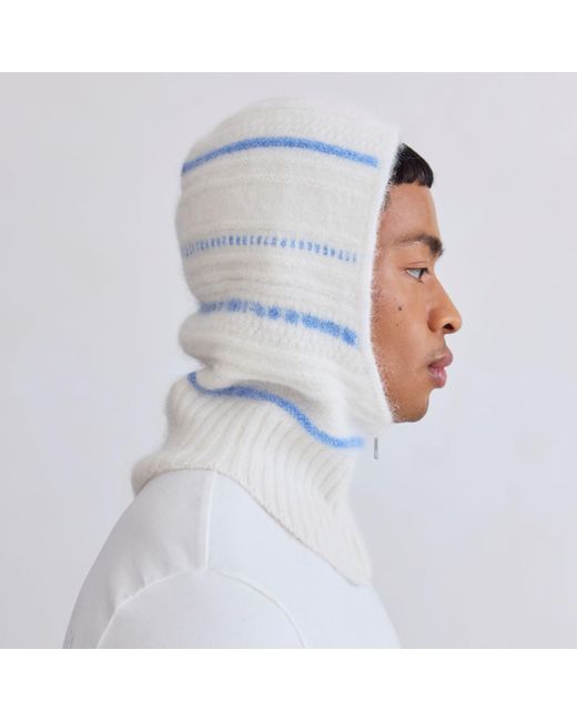 Arctic Fox & Co. White The Alpaca Zip Balaclava