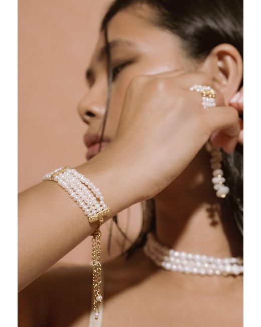 Lavani Jewels Natural Liliana Pearls Bracelet