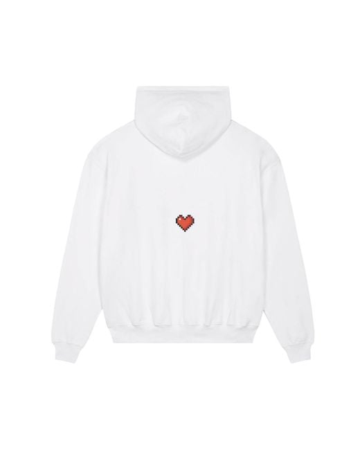 mysimplicated White Cotton Hoodie