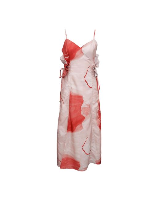 Shinaraa Pink Spaghetti Strap Maxi Dress