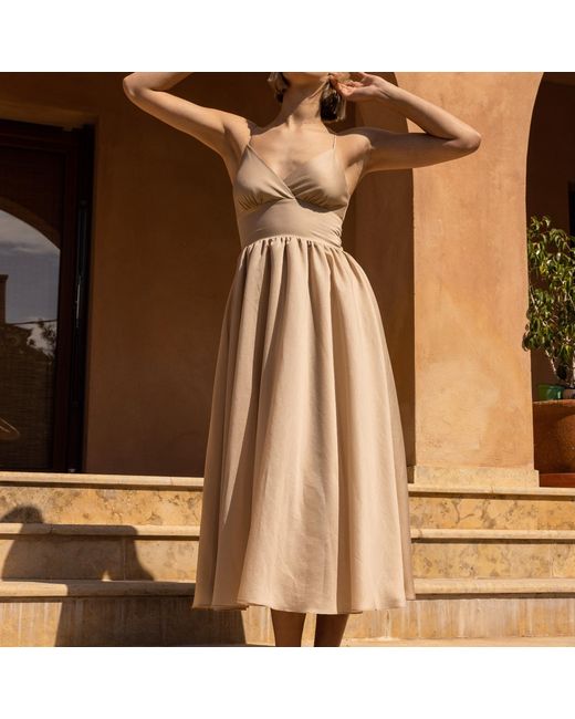 Roses Are Red Natural Neutrals Eden Dress