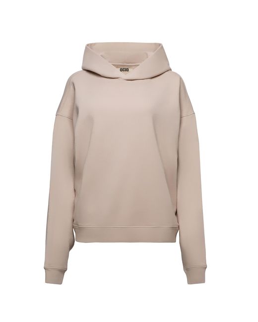 Ocio Leisurewear Gray Neutrals Oversized Hoodie