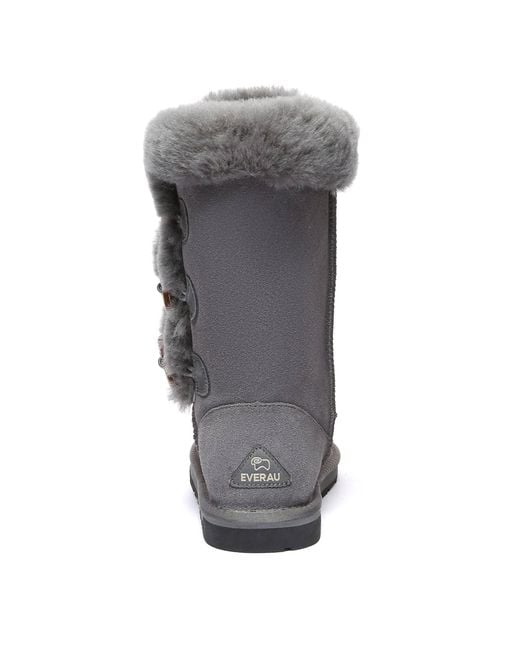 EverAu Australia Gray Ashy Tall Boots