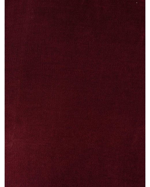 Koy Clothing Red Port Cord Shirt for men