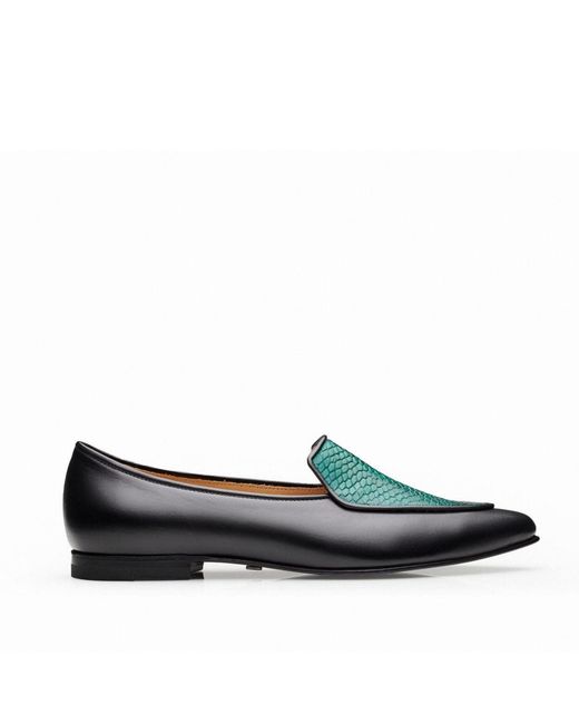Mariano Shoes Green Alqueva Loafers